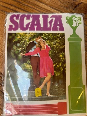 Scala Feinkrepp strümpfe I 8,5-9 mode braun 100% Polyamid nahtlos Strapsstrümpfe - Bild 1 von 2