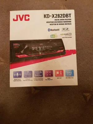 JVC KD-X282DBT MP3-Autoradio mit DAB Bluetooth USB AUX-IN - Bild 1 von 2