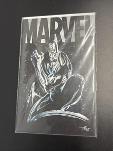 Marvel #6 (2021) Gabriele Dell'Otto - Silver Surfer Trade Variant Cover - Bild 1 von 3