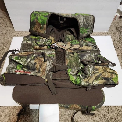 Mossy Oak Turkey Vest NWTF Obsession Camouflage Men's XL / 2XL with Seat Cushion - Image 1 of 4