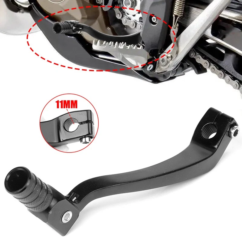 Palanca de cambios para motocicleta Yamaha YZ80 YZ85 XT600 YZ450F R6 DRZ125L Foto 1 de 4