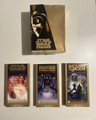 Star Wars Org. Special Edition Trilogie Krieg Der Sterne VHS LUKAS Film Selten - Bild 1 von 4