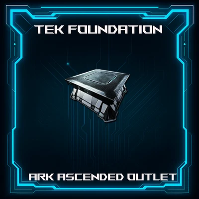 Ark Survival Ascended PVE-ASA-Tek Structures-Delivered Fast-Foundation - Image 1 of 2