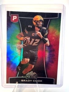 Brady Cook 2025 Leaf Metal Pristine Auction Collection 1/1 Pre-Production Proof - Bild 1 von 2