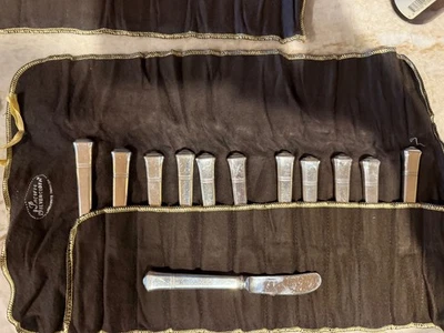 12 Стерлинговое серебро Tiffany & Co Windham узор место настройки (6 штук каждый) - Изображение 1 из 4