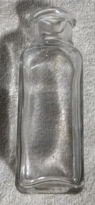 Vintage Atlas Glass Clear Drug Bottle - Picture 1 of 3