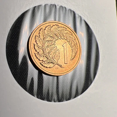 1968 New Zealand 1 Cent BU X554 - Image 1 of 4