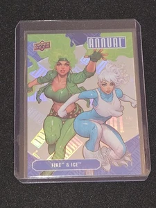 2023-24 UD DC Annual Fire & Ice Hologram Parallel 9/24 #5 RARE - Bild 1 von 2