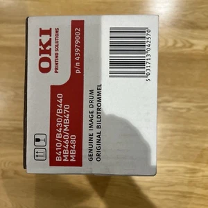 OKI Black Imaging Drum 43979002 - B410 B430 B440 MB460 MB470 MB480 *BRAND NEW* - Picture 1 of 5