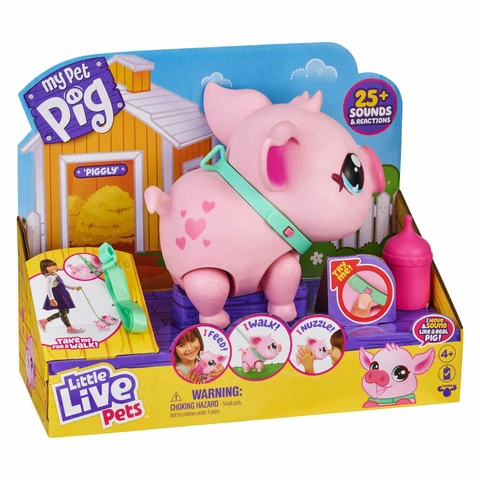Little Live Pets - My Pet Pig S1 Single Pack Who's Cuter Than A Kitty And More F Cover
