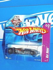 Hot Wheels 2008 Rat Rods Series #127 Rat-ified Flat Black w/ 5SPs Short Card