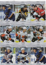 2018-19 PARKHURST PROMINENT PROSPECTS lot of 9 DIFFERENTS ROOKIES LOT 176