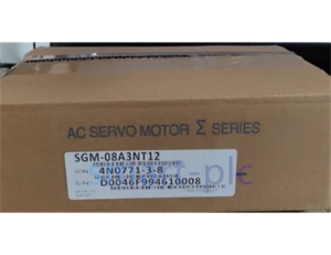Yaskawa SGM-08A3NT12 AC Servo Motor New In Box Expedited Shipping 1PCS - Picture 1 of 5