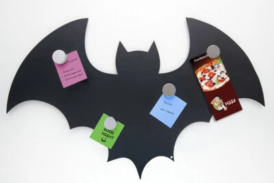 Magnettafel Fledermaus 60x40 cm Memoboard Kreidemarker Magnete Tafel Kreide - Bild 1 von 4