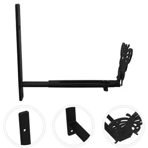 Flower Pot Stand Railing Planter Holder Window Box Brackets for outside Boxes - Picture 1 of 12
