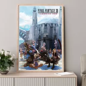 Póster de juego Final Fantasy XII The Zodiac Age decoración de pared arte impresión póster de lienzo - Imagen 1 de 5