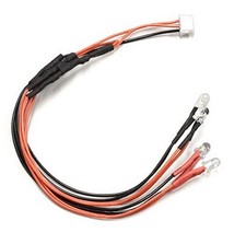 Kyosho MZW439R Luce LED Trasparente & Rosso (Per ICS Connettore) Asf Mhs Tavole