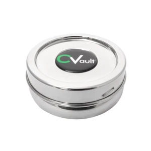 CVault Twist - Stainless Steel Holder With Boveda Humidity Pack - XSmall - Picture 1 of 3