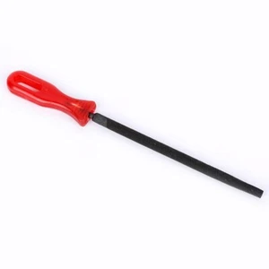 8 Inch Triangle Steel File Smooth Angles V Shaped Notches Woodworking Tool. - Picture 1 of 12