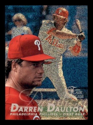 Flair Row 0 1997 Darren Daulton #160 Philadelphia Phillies Foto 1 de 2