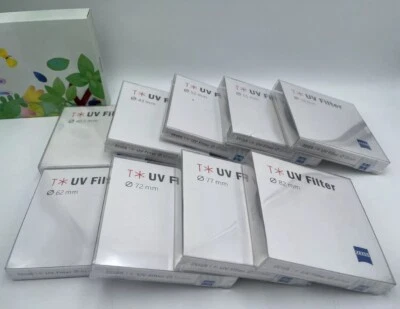 Carl Zeiss T*UV Filter Anti-reflective 40.5 49 52 55 58 62 67 72 77 82 86 95mm - Image 1 of 4