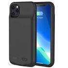 7000mAh Rechargeable Battery Power Case Cover for iPhone 13 Pro Max 6.7" BLACK