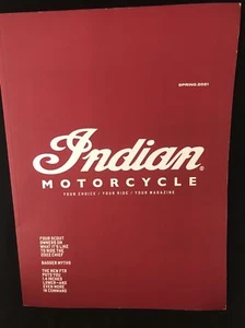 Indisches Motorradmagazin Frühjahr 2021 Indianerhäuptling Bobber - Bild 1 von 4