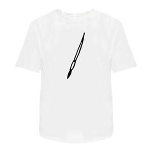 'Paintbrush' Men's / Women's Cotton T-Shirts (TA031220)