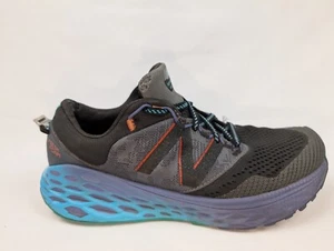 New Balance Fresh Foam More Trail v1 Women 8D Running Sneaker Lead Magnetic Blue - Picture 1 of 16