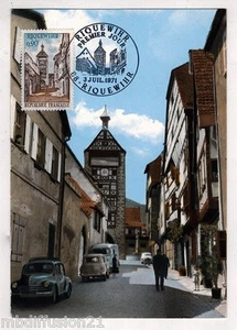 1971 - FDC CP 1°JOUR - OBL.RIQUEWIHR-ALSACE**//TIMBRE Yt.1685 - Foto 1 di 1
