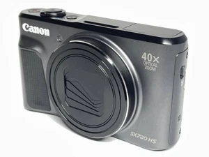 Digital Camera Canon PowerShot SX720 HS Black 20.3MP 40x Wi-Fi CMOS - Picture 1 of 10