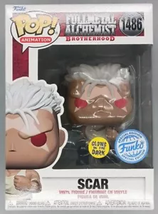 #1486 Scar (brillo) - Fullmetal Alchemist Funko POP con protector POP - Imagen 1 de 1