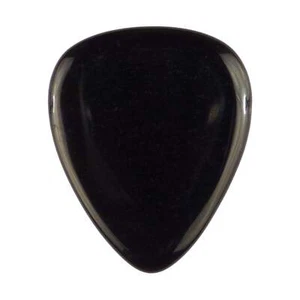 Púa para guitarra de vidrio volcánico obsidiana negra - 3,0 mm 351 hecha a mano plectro exótico - Imagen 1 de 12