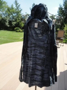 Top de yoga de colección The Balance Collection de Marika cuello en V capucha pizarra azul gris L - Imagen 1 de 11