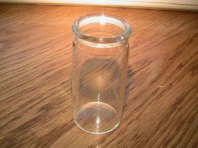 Diapositiva para guitarra Blooze Bottle Glass - Med 2 1/4" transparente - MC1 - Nueva - Gran tono Foto 1 de 4