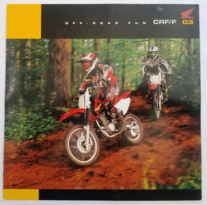 Honda CRF/F 2003 folleto catálogo de ventas de concesionario de motocicletas - CRF150-CRF230 - Imagen 1 de 3