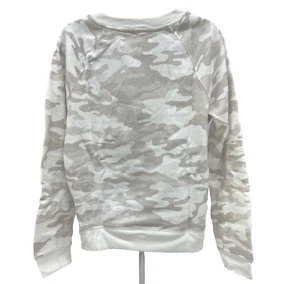 Calvin Klein Lightweight Sweatshirt Tunic in Khaki Camo. Women's Size Small NWT - Picture 1 of 3