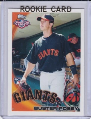 BUSTER POSEY ROOKIE CARD 2010 Topps Opening Day Basebal SAN FRANCISCO GIANTS RC! - Image 1 of 2