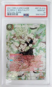 Dragon Ball Super SS Broly, Brutalità oltre misura SPR Saiyan Showdown PSA 10 - Foto 1 di 10