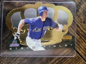 1999 Pacific Crown Royale Steve Finley #7 OPENING DAY 16/72