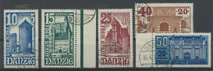 Danzig Michel No. 262 - 266 gestempelt - Bild 1 von 1