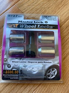 Master Lock Wheel Locks-2737 XDAT-14mmx1.5 Cone Seat Tuner - Picture 1 of 2