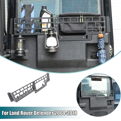 Puerta trasera ventana almacenamiento valla panel Molle para Land Rover Defender L316 2004-2018 Foto 1 de 4