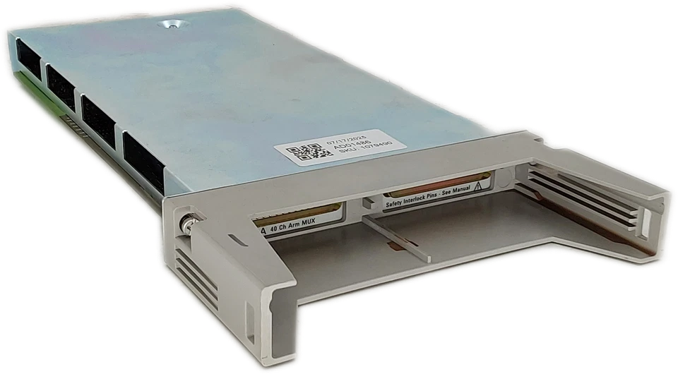 Multiplexor de armadura de 40 canales HP Keysight 34921A probado Foto 1 de 4