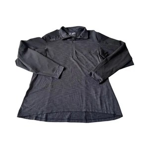 5.11 TACTICAL WOMENS RAPID LONG SLEEVE 1/4 ZIP PULLOVER BLACK/GRAY SIZE Large - Picture 1 of 6