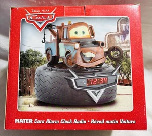 Disney Pixar Cars Talking Tow Mater Digital Alarm Clock Radio (NEW)-2007 - Picture 1 of 6