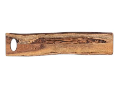 Holzbrett Servierbrett Dekotablett Thor 70x15cm Dekobrett Akazie massiv - Bild 1 von 4