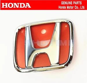 HONDA 92-96 PRELUDE Si VTEC Front Silver Chrome Emblem Badge OEM - Bild 1 von 2