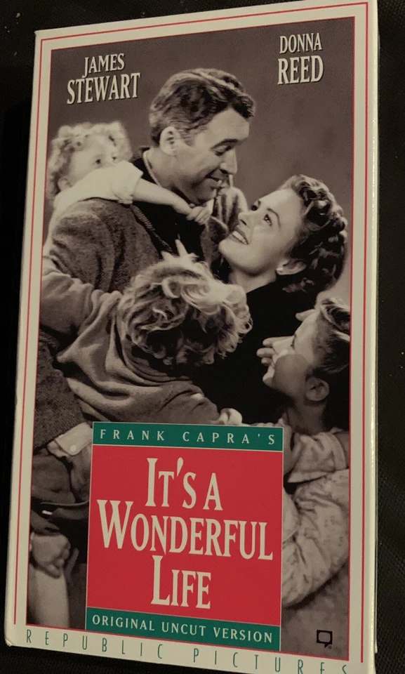 Its a Wonderful Life (VHS, Original Uncut Version B&W - Image 1 of 2