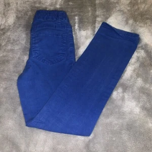 Youth Size 8 Cherokee Skinny Pants Solid Blue GUC - Picture 1 of 6
